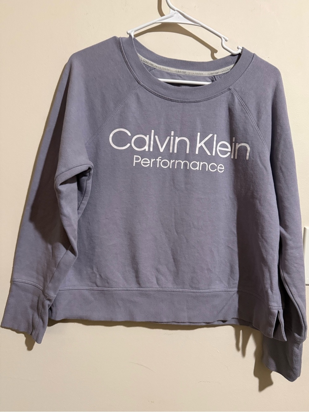 Calvin Klein Lavender Crewneck Sweatshirt